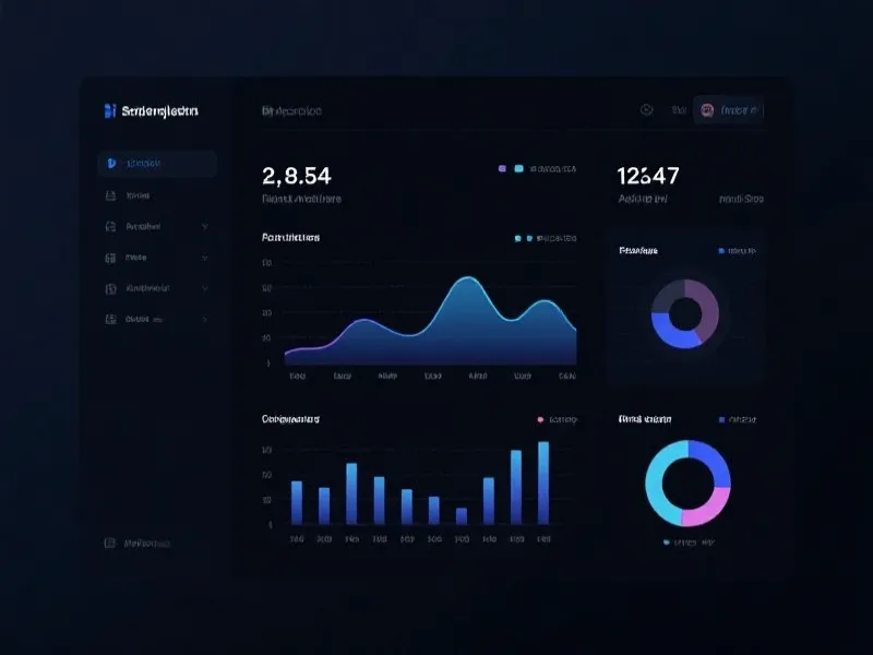 Data Dashboard Interface